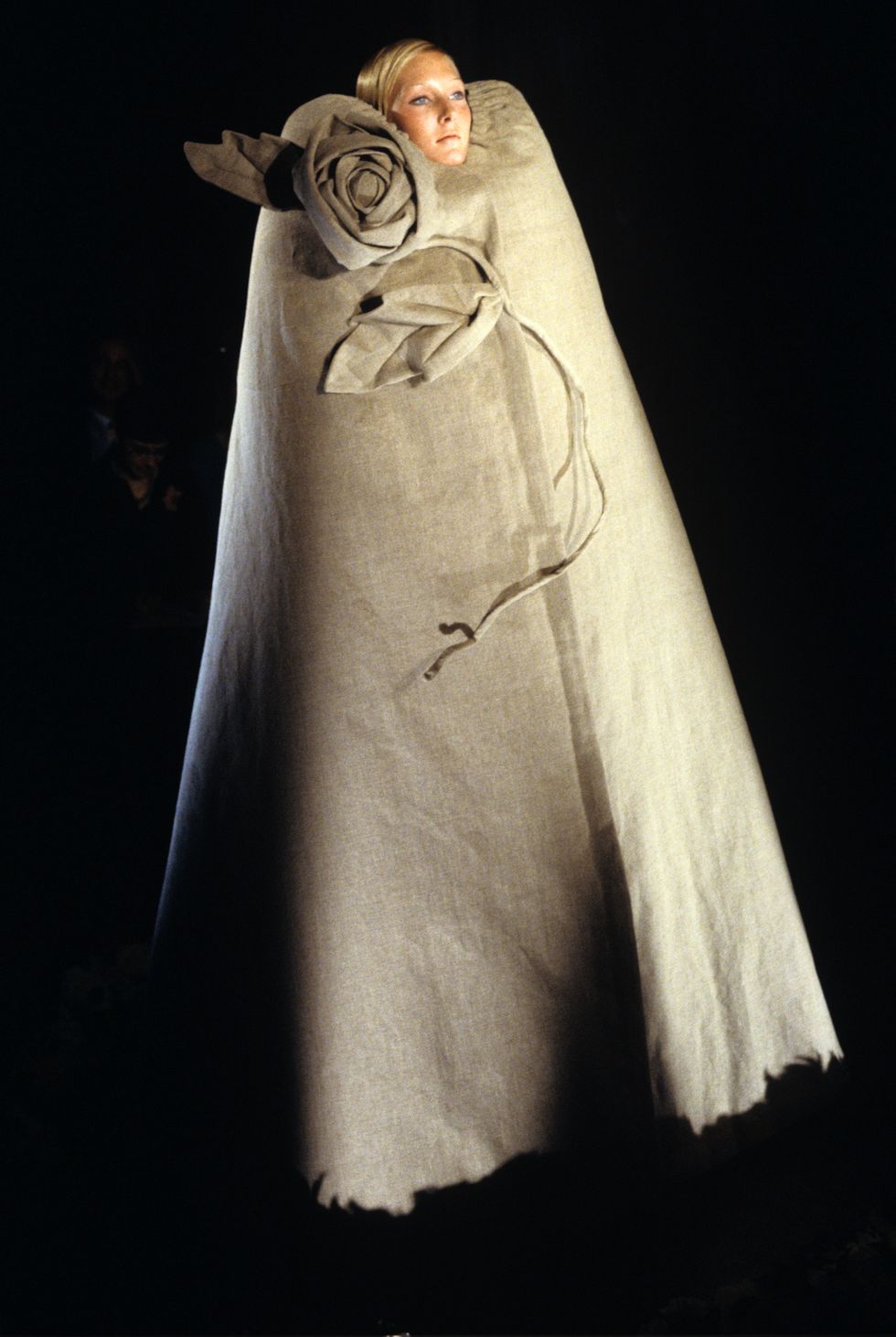 ----FAIRCHILD ARCHIVE//GETTY IMAGES Model Maggie Rizer, sole protagonist of the Russian Doll runway for Spring Summer 1999