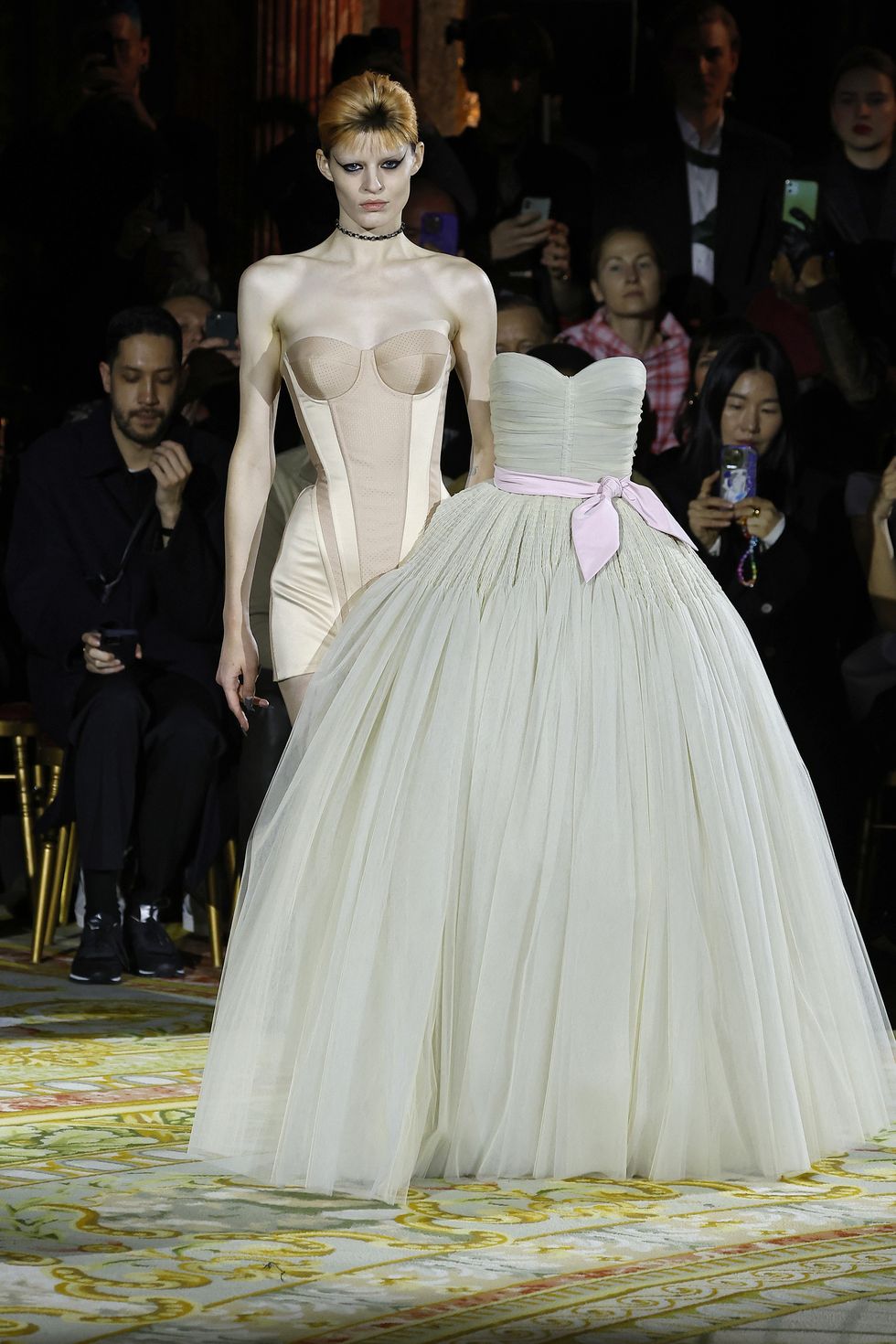 ESTROP//GETTY IMAGES A work by Late Stage Capitalism Waltz, the collection for Spring Summer 2023